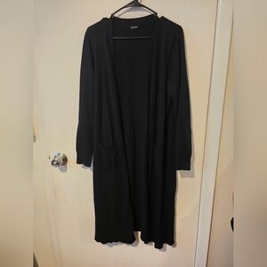 Torrid Black Long Cardigan - Size 3